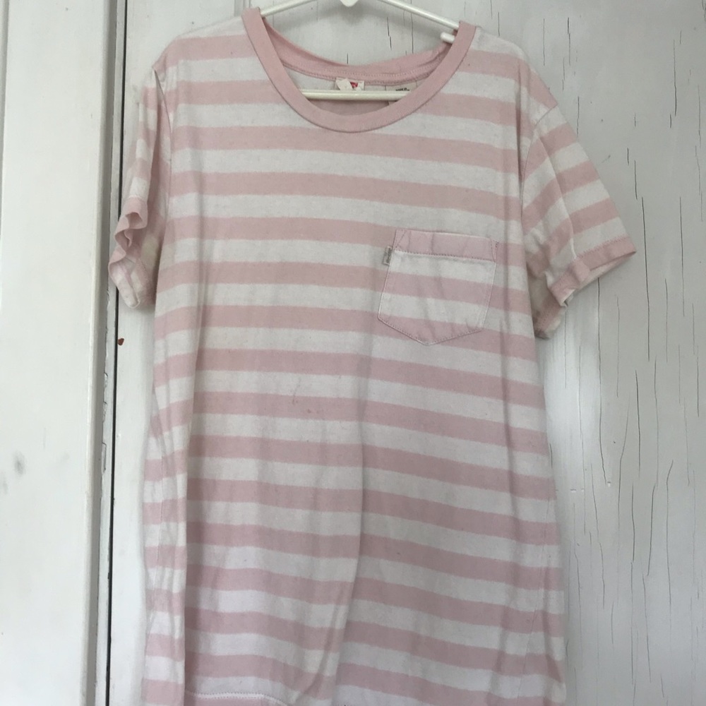 Levi’s Juniors XS Pink & White T Shirt